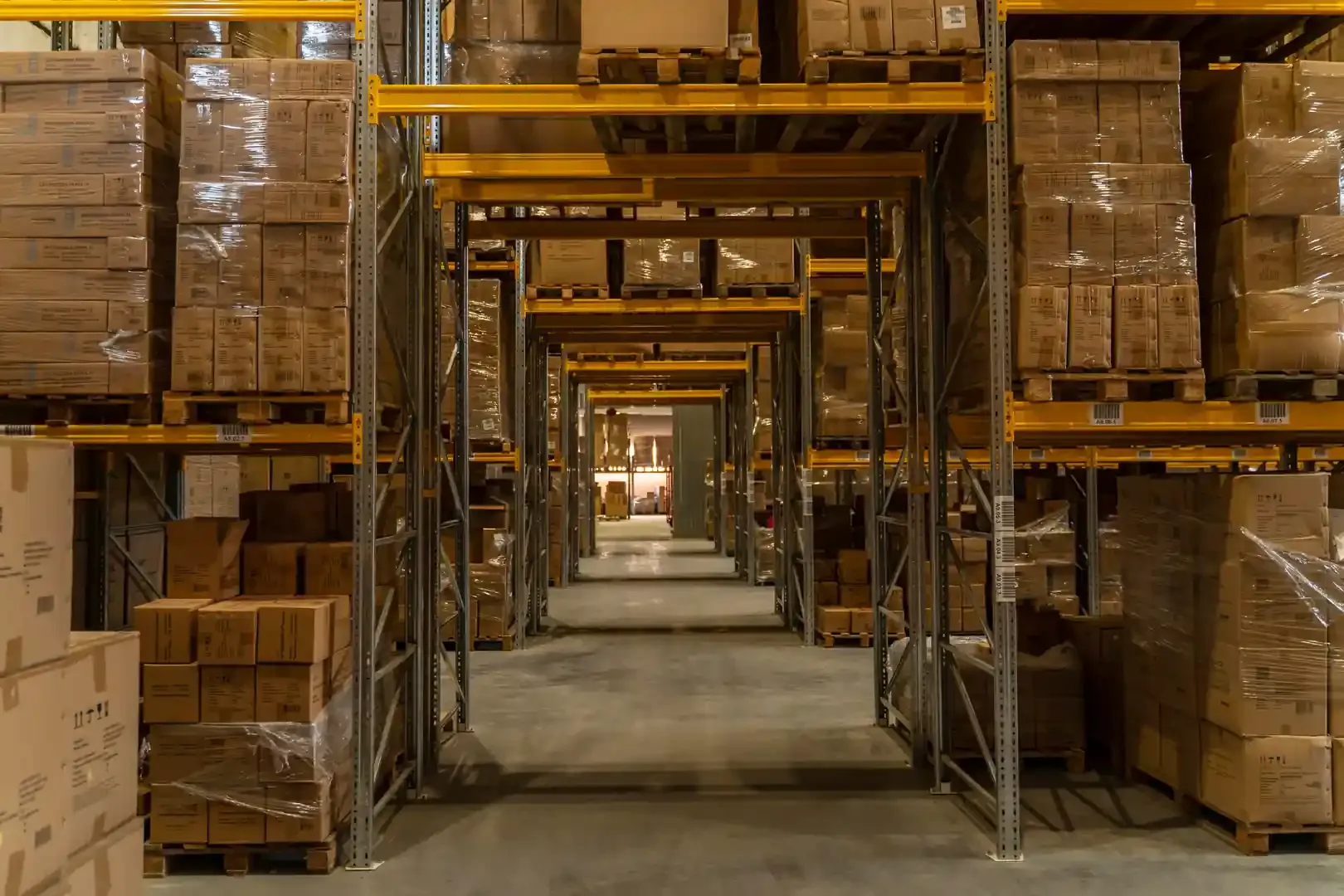 ArmaTerra warehouse with organized inventory